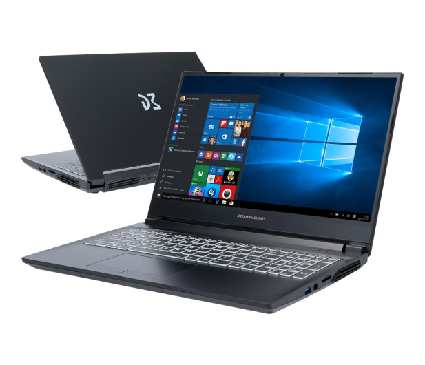 Dream Machines G1660Ti-15 i7-9750H/16GB/480/Win10X GTX1660Ti - 511291 - zdjęcie